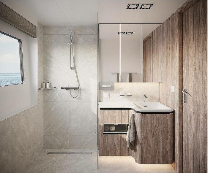 Смеситель для душа Hansgrohe Ecostat Comfort 13116000 с термостатом Хром