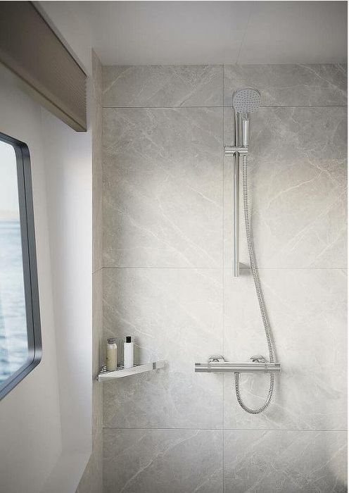 Смеситель для душа Hansgrohe Ecostat Comfort 13116000 с термостатом Хром