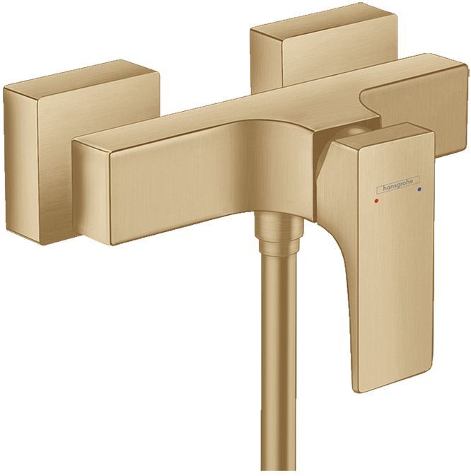 Hansgrohe Metropol Смеситель для душа, настенный, цвет: шлифованная бронза