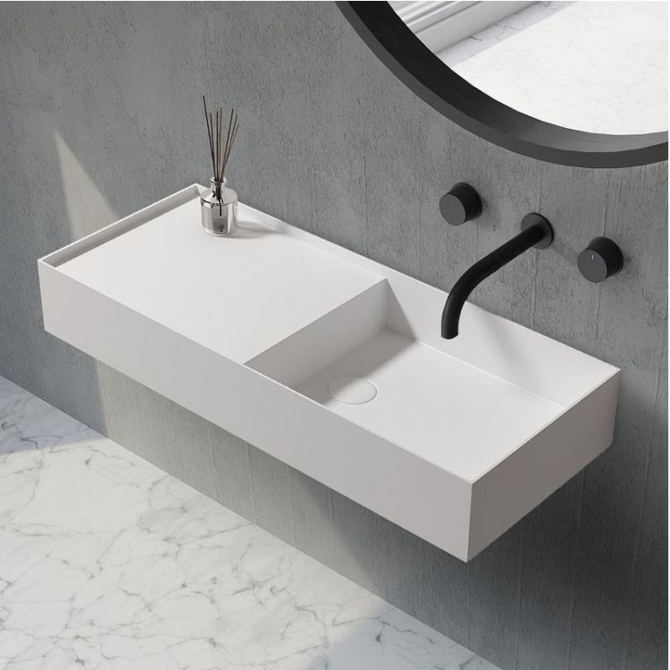 Раковина Abber Stein 80 AS2648 Белая матовая