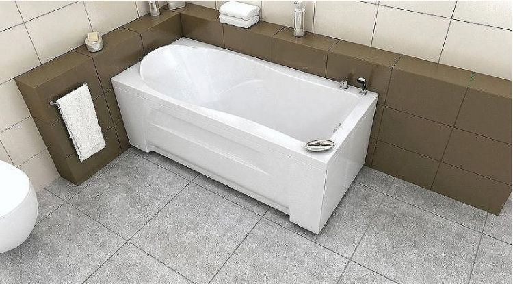 Акриловая ванна BellSan Агата 170x80 4627171531087 с гидромассажем