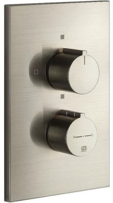 Смеситель для душа Gessi Emporio Via Manzoni 38794#149 с термостатом Никель брашированный