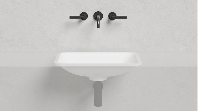 Раковина Salini Marea 06 55 1802206M Белая матовая