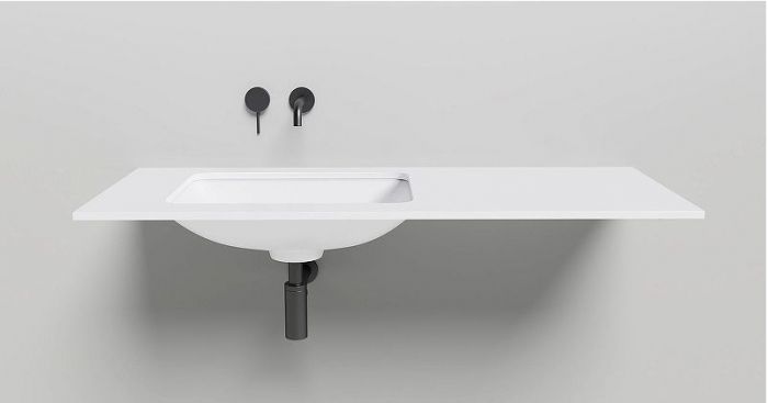 Раковина Salini Marea 06 55 1802206M Белая матовая