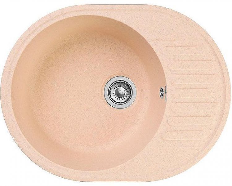 Кухонная мойка GranFest Quarz GF-Z58 Бежевая Кухонная мойка GranFest Quarz GF-Z58 Бежевая