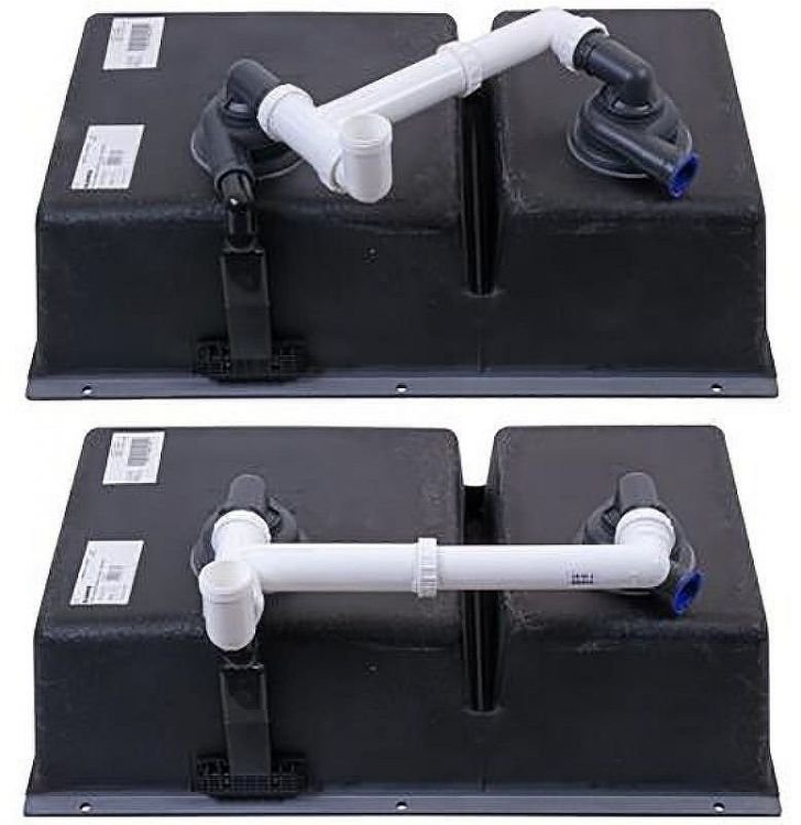 Кухонная мойка Blanco Subline 430/270-U 523155 Белая