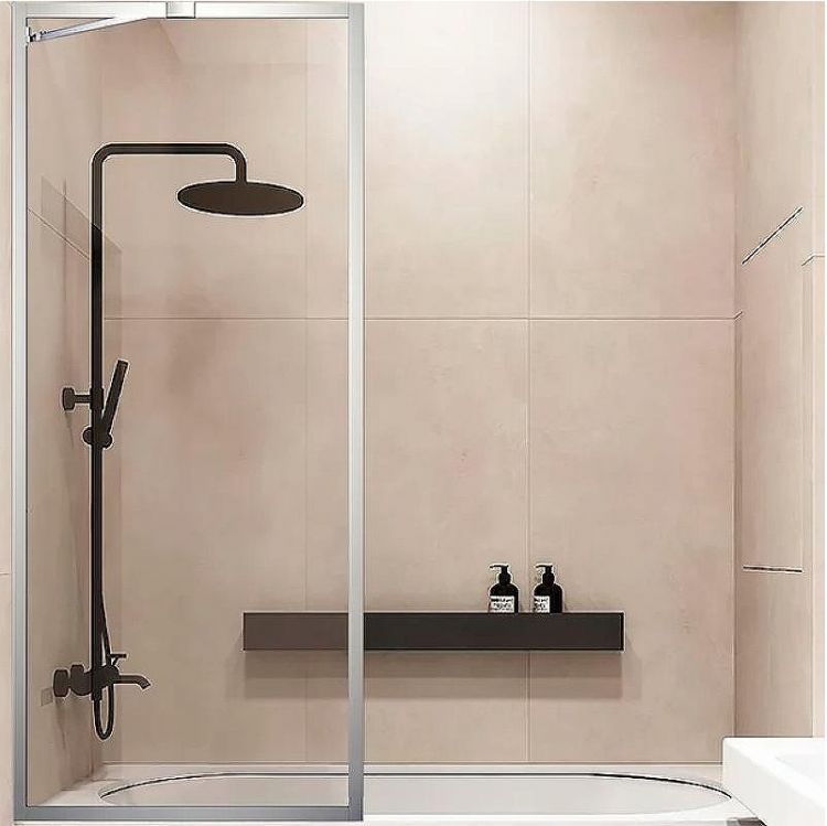 Шторка на ванну Veconi Palau 70 PL85-70-01-C7 профиль Хром стекло прозрачное