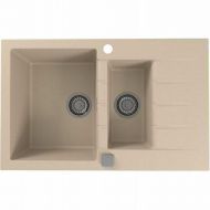 Кухонная мойка Alveus Granital Cadit 70 Terra G22 790x500 1131358 Песчаная