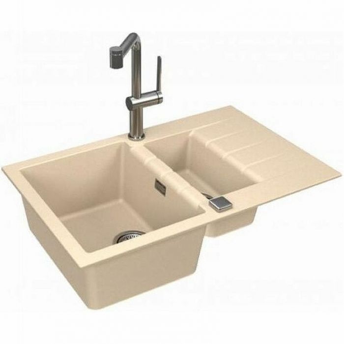 Кухонная мойка Alveus Granital Cadit 70 Terra G22 790x500 1131358 Песчаная