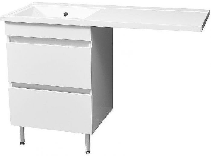 Тумба под раковину Stella Polar Мадлен 120 SP-00000406 Белая