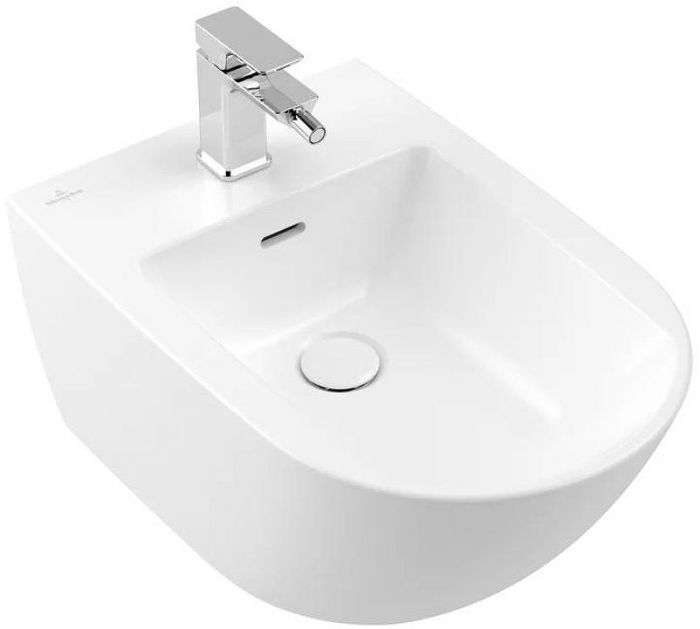 Биде Villeroy&Boch Subway 3.0 447000RW подвесное цвет Stone White