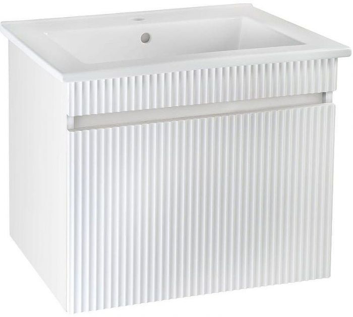 Тумба под раковину Runo Модена 75 00-00002200 подвесная Белая