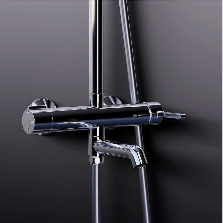 Душевая система Damixa Scandinavian Pure 936740000 Хром Душевая система Damixa Scandinavian Pure 936740000 Хром