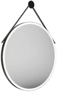 Зеркало Kerama Marazzi Cono 70 CO.mi.P.70\BLK с подсветкой Черное матовое с бесконтактным выключателем