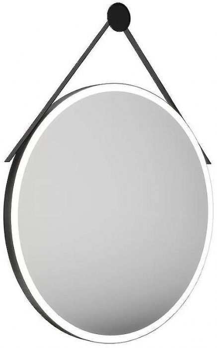 Зеркало Kerama Marazzi Cono 70 CO.mi.P.70\BLK с подсветкой Черное матовое с бесконтактным выключателем