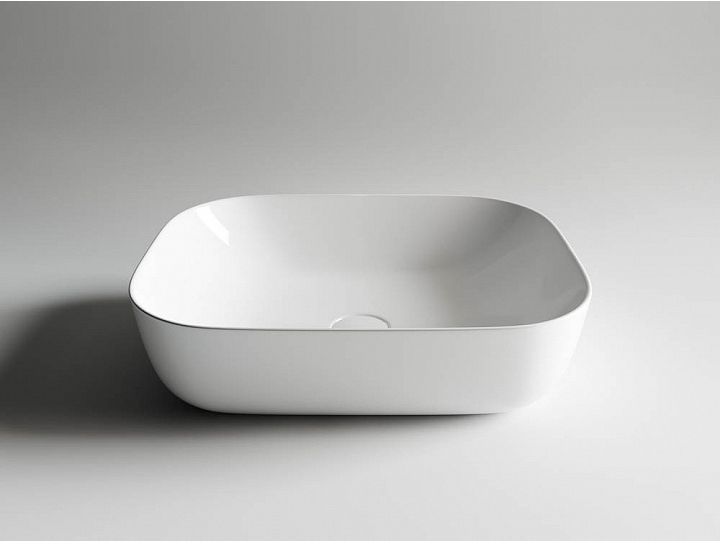 Умывальник CERAMICANOVA Element чаша накладная прямоугольная CN6008 Умывальник CERAMICANOVA Element чаша накладная прямоугольная CN6008