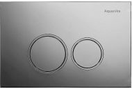 Клавиша смыва Aquanika Basic R-type 01.02.19 Хром