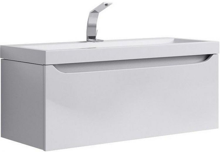 Тумба под раковину Aqwella 5 Stars Верона 100 Ver.01.10/W Белая