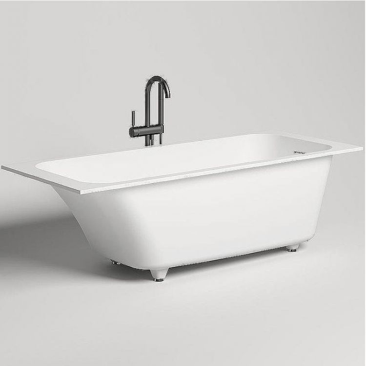 Ванна из искусственного камня Salini Orlanda Kit 160х70 102125M Белая матовая