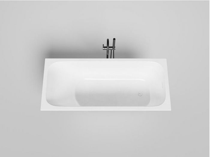 Ванна из искусственного камня Salini Orlanda Kit 160х70 102125M Белая матовая