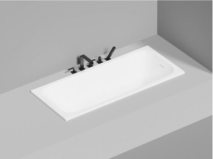 Ванна из искусственного камня Salini Orlanda Kit 160х70 102125M Белая матовая