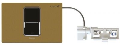 Клавиша смыва Creavit FP8003.04 цвет Золото