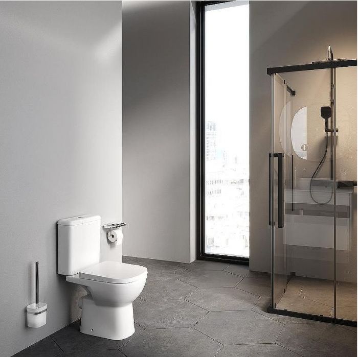 Унитаз компакт AM.PM Sunny Aquaspin C85C8601SC с бачком и сиденьем Микролифт