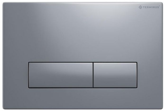 Клавиша смыва Terminus 72K24х16C цвет Хром