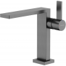Смеситель для раковины SANCOS Linn, вороненая сталь, SC9019GG