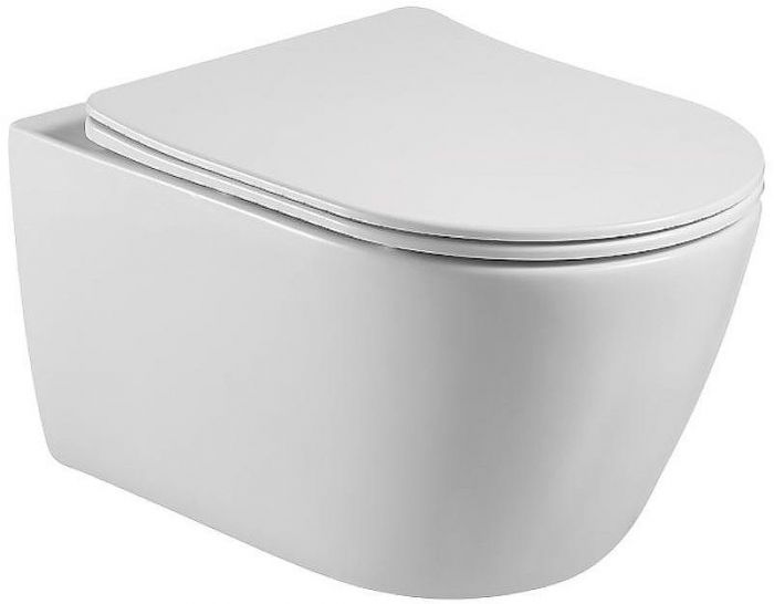 Унитаз Aquatek Бетта AQ1253W-00 подвесной с сиденьем Микролифт