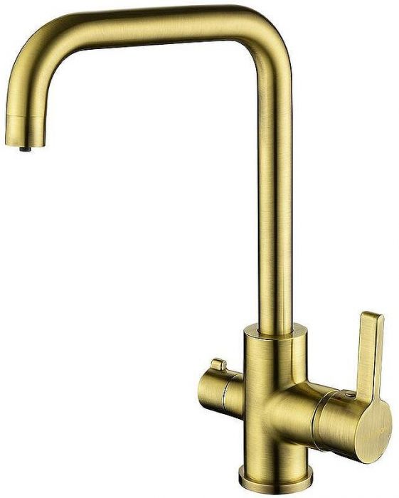 Смеситель для кухни Paulmark Logas Lo213021-BR Бронза