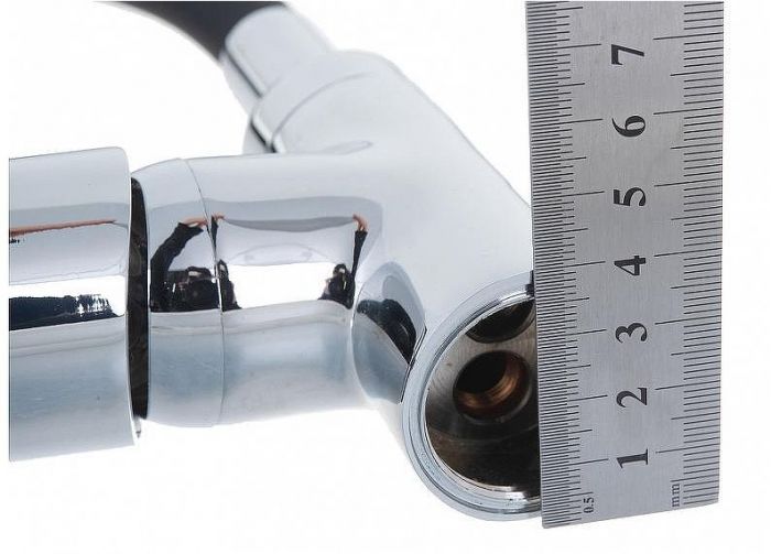 Смеситель для кухни Сантаком StMira 5098-4 Синий Хром