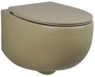 Унитаз AeT Dot 2.0 S555T0R0V6132 подвесной Горчица матовая без сиденья