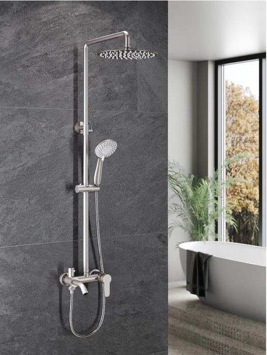 Душевая система Alfi LF193333 цвет Никель