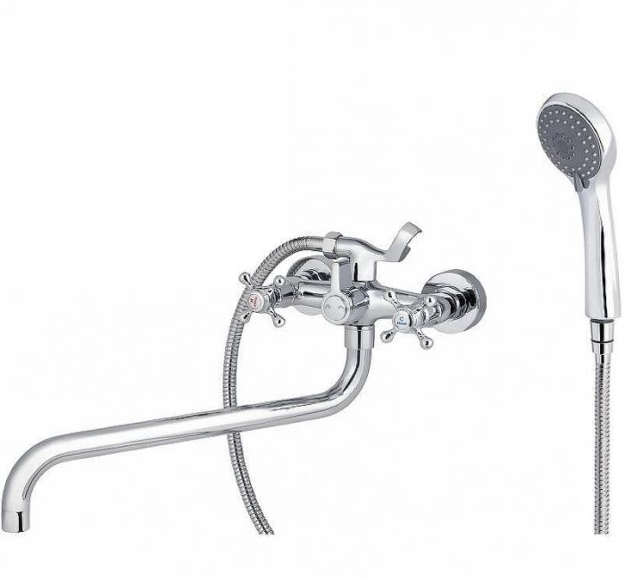 Смеситель для ванны Kaiser Grace 11070К универсальный Хром