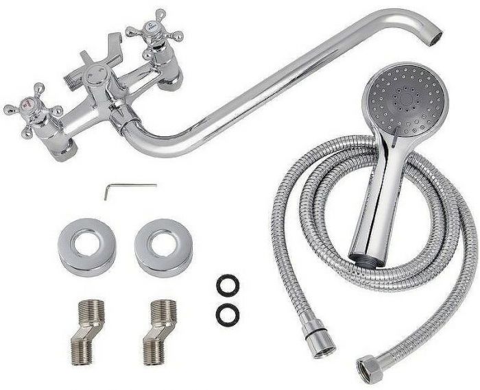 Смеситель для ванны Kaiser Grace 11070К универсальный Хром