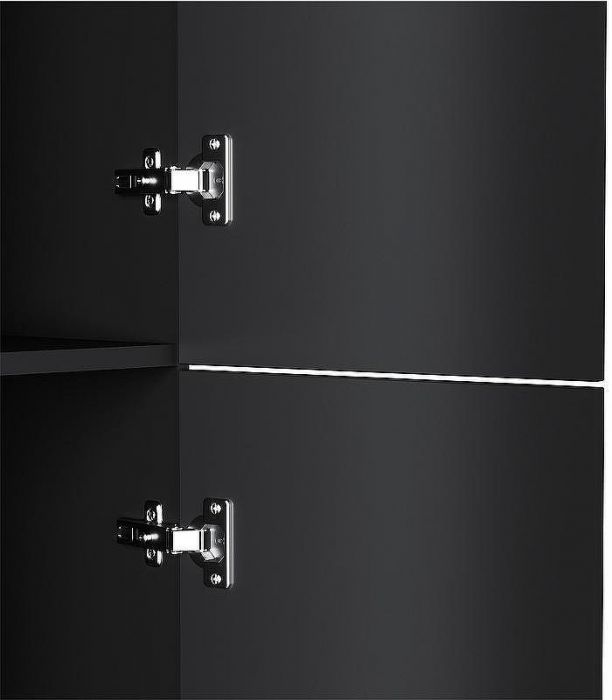 Шкаф пенал AM.PM Gem 30 R M90CHR0306BM подвесной Черный матовый