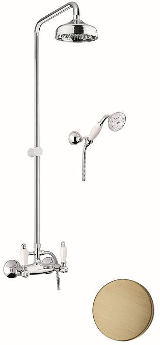 Душевая система Fiore Coloniale 02ZZ0620 цвет Бронза