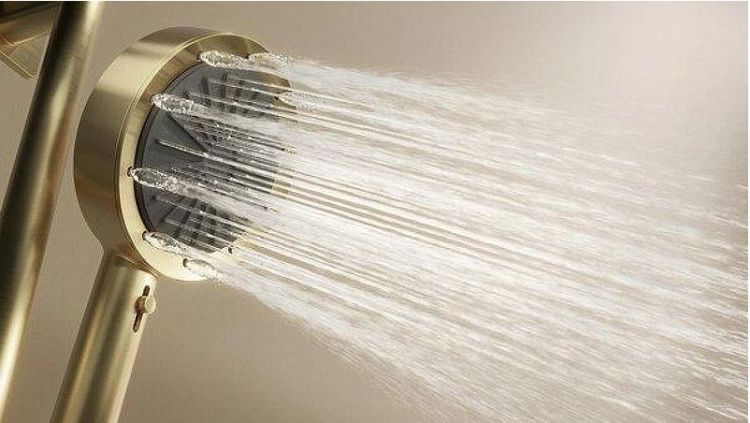 Душевая система Arrow ARQ14H889CG с термостатом цвет Брашированное золото Душевая система Arrow ARQ14H889CG с термостатом цвет Брашированное золото