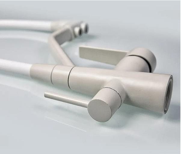 Смеситель для кухни Viko V-5504 Белый