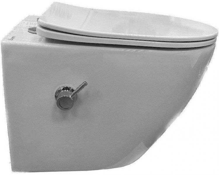 Унитаз биде Laguraty YL038S подвесной с сиденьем Микролифт