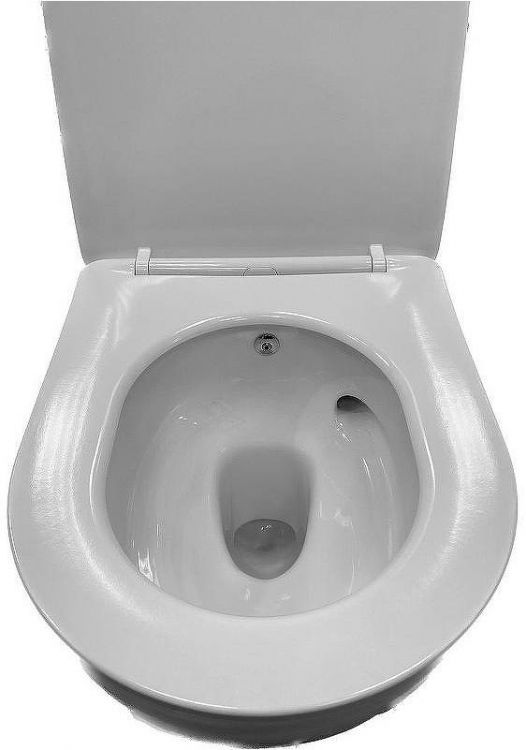 Унитаз биде Laguraty YL038S подвесной с сиденьем Микролифт