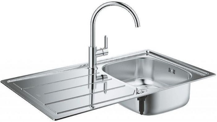 Смеситель для кухни Grohe BauEdge 31367000 Хром