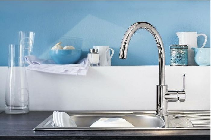 Смеситель для кухни Grohe BauEdge 31367000 Хром