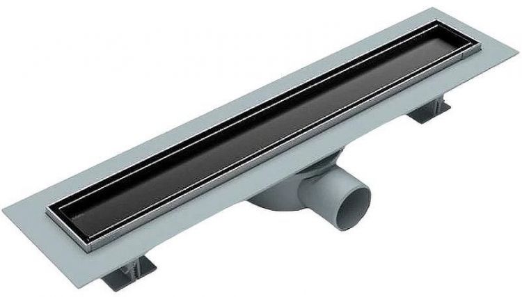 Душевой лоток Esbano Eco 70 E-TILE-70MB ESTRECOTILE70MB с Черной матовой решеткой / под плитку Душевой лоток Esbano Eco 70 E-TILE-70MB ESTRECOTILE70MB с Черной матовой решеткой / под плитку