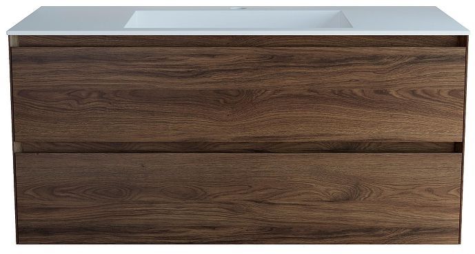Тумба под раковину Vincea Luka 100 VMC-2L100CO подвесная цвет C.Oak