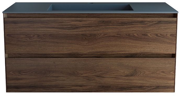 Тумба под раковину Vincea Luka 100 VMC-2L100CO подвесная цвет C.Oak