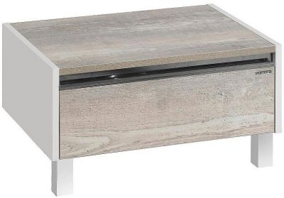 Тумба Aquaton Капри 55 1A231003KPDA0 Бетон пайн Белая