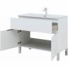 Комплект мебели для ванной Aquanet Алвита New 100 274184 Белый матовый Комплект мебели для ванной Aquanet Алвита New 100 274184 Белый матовый