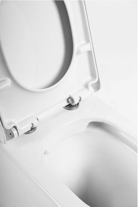 Унитаз BelBagno Flay-R BB1003CBR/BB865SC приставной с сиденьем Микролифт